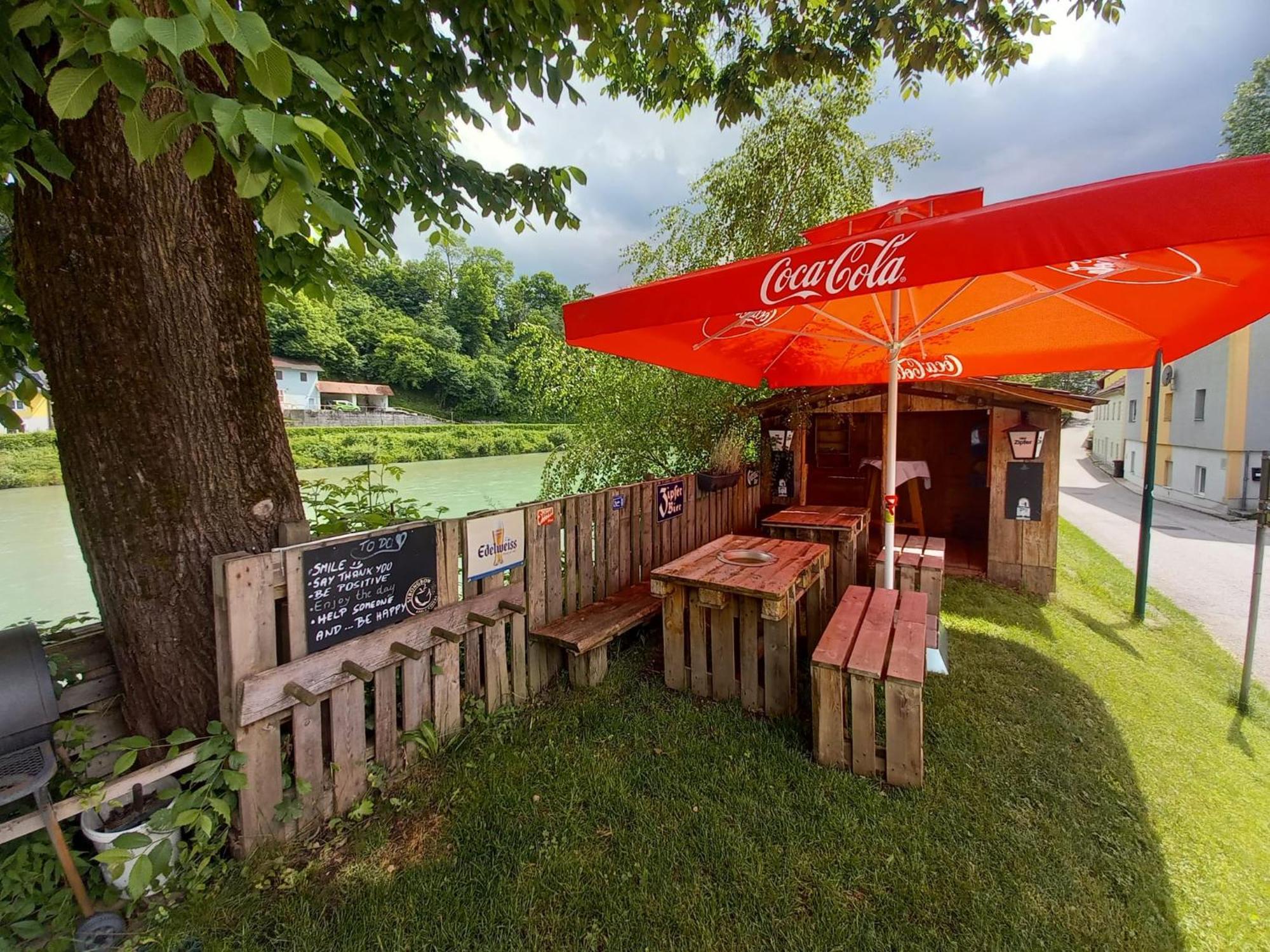 Cafe Pension Rafaela Steinbach an der Steyr Buitenkant foto